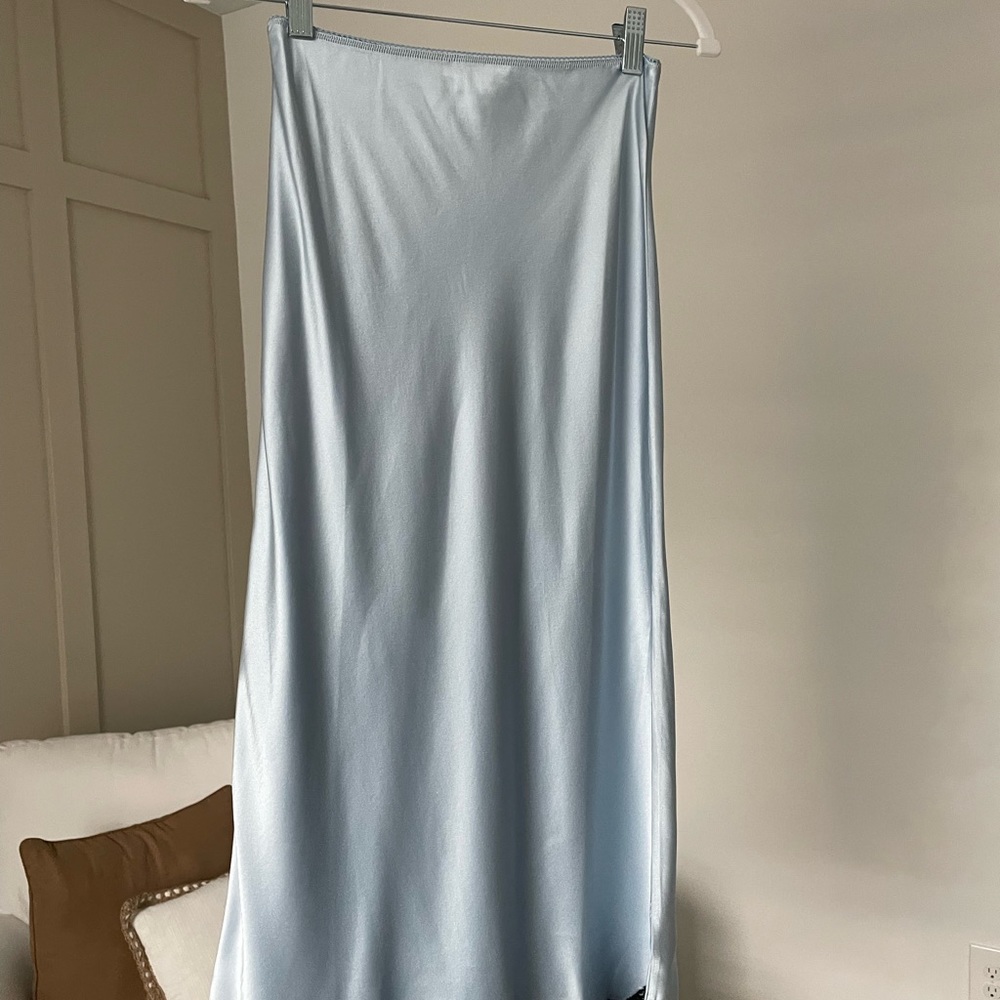 Reformation Silk Skirt